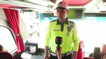 Emniyet ekipleri denetimde Otogarlarda bayram yoğunluğu