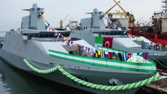 Nijerya için karakol gemisi üretildi