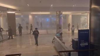 Son dakika İstinyede bir AVMde yangın çıktı