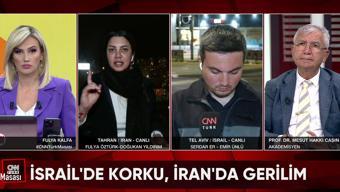 İsrailde korku, İranda gerilim CNN TÜRK bölgeden bildiriyor