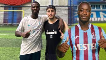 Trabzonsporlu Nicolas Pepe halı sahada şov yaptı