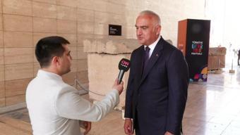 Bakan Ersoy CNN TÜRKte: Festivalin ikinci durağı Şanlıurfa
