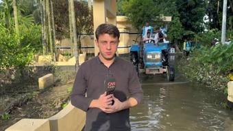 VİDEO | CNN TÜRK Bangladeşte Önce darbe sonra sel...