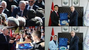 Cumhurbaşkanı Erdoğandan, İbradı Belediyesine ziyaret