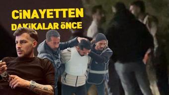Görüntüler ortaya çıktı: Cinayetten dakikalar öncesi
