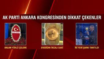AK Parti kongresinde dikkat çeken detay