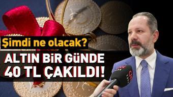 ALTIN BİR GÜNDE 40 TL ÇAKILDI Şimdi ne olacak Altın Uzmanı İslam Memiş diyor ki...