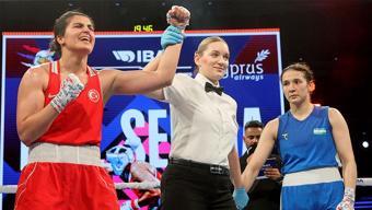 Altın kız Busenaz Üst üste 3. kez dünya şampiyonu