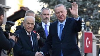 SON DAKİKA Cumhurbaşkanı Erdoğan, Devlet Bahçeli ile görüştü