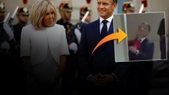 Macron Eşi Brigitte’ten Tokat mı Yedi Çok Konuşulan Görüntüler