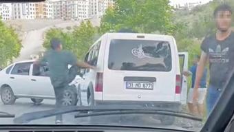 Hatayda trafik magandaları dehşet saçtı