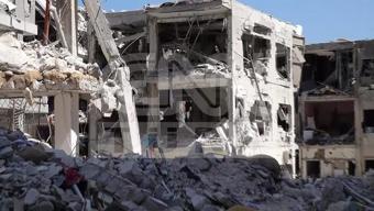 CNN TÜRK GÖRÜNTÜLEDİ: İşte İran saldırısında yıkılan Tel Aviv