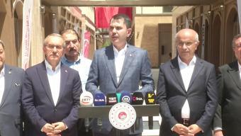 Bakan Kurum: Yıl sonuna kadar hedefimize ulaşacağız