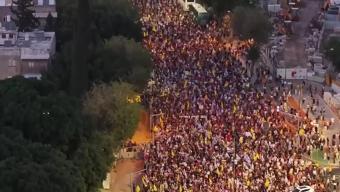 İsrailli rehine ailelerinden protesto