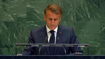SON DAKİKA HABERİ: Macron BM Genel Kurulunda duyurdu: Fransa Filistini resmen tanıdı