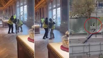 Louvre Müzesinden böyle kaçmışlar İşte 7 dakikada milyon dolarlık soygun