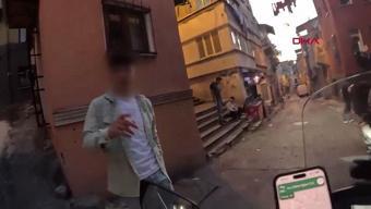 İstanbul Beyoğlunda İspanyol turiste saldırı