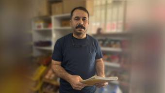 Hatayda bir hayırsever mahallelinin markete borcunu ödedi