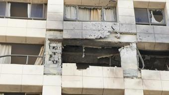 CNN TÜRK, İsrailin Beyrutta vurduğu oteli görüntüledi: 4 ölü, en az 10 yaralı