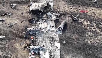 Son dakika... Gürcistan-Azerbaycan sınırında düşen C-130da dış müdahale izine rastlanmadı