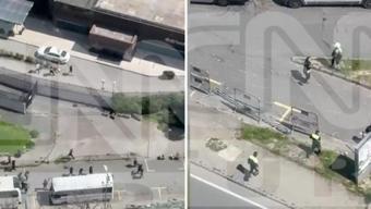 Son dakika... İstanbulda İsrail Konsolosluğu önünde çatışma 3 saldırgan etkisiz 2 polis yaralandı