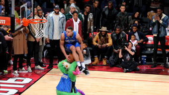 All-Starda vurduğu smaç ile tarih yazdı