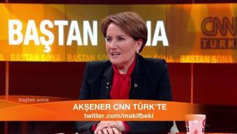 Meral Akşener, Baştan Sonaya konuk oldu