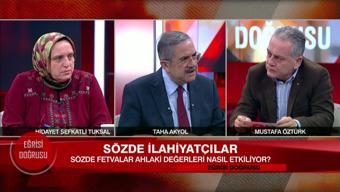 Sözde fetvalar ahlaki değerleri nasıl etkiliyor? Eğrisi Doğrusu'nda tartışıldı