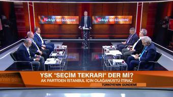 Yeni seçim kararı çıkacak mı? Partiler İstanbul'da nasıl bir strateji izliyor? Türkiye'nin Gündemi'nde tartışıldı