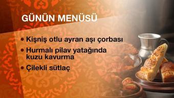 Can Oba'dan günün iftar menüsü - 25 Mayıs 2019 Cumartesi