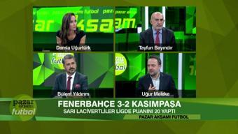 BJK 1-0 Denizlispor, Gaziantep 0-2 G.Saray, F.Bahçe 3-2 Kasımpaşa maçlarının analizi Pazar Akşamı Futbol'da ekrana geldi