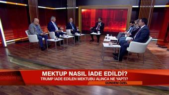 Türkiye ABD'den ne istedi ne aldı? Trump mektubu alınca ne yaptı? Ziyaret amacına ulaştı mı? Gündem Özel'de konuşuldu