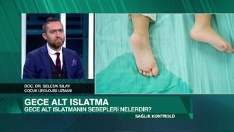 Sağlık Kontrolü, çocuklarda alt ıslatma, cilt lekeleri, çene şekillendirme, organ nakli ve bağırsak hastalıklarını konuştu