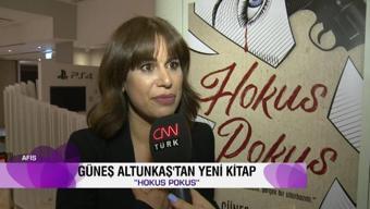 Ünlü yazar Güneş Altunkaş'ın yeni kitabı Hokus Pokus okurla buluştu