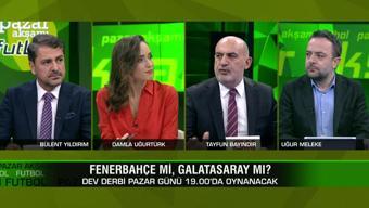 Fenerbahçe-Galatasaray derbisini kim kazanır? Ersun Yanal istifa eder mi? Futbol neden politize ediliyor? Pazar Akşamı Futbol'da konuşuldu