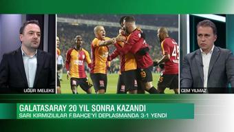 Cem Yılmaz ve Uğur Meleke, Galatasaray'ın Kadıköy'de Fenerbahçe'yi 3-1 yendiği derbiyi Gündem Spor'da değerlendirdi