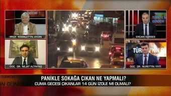 Sokak yasağı etkili oldu mu? Sokağa çıkanlar kendini 14 gün izole etmeli mi? Türkiye'nin Gündemi'nde konuşuldu