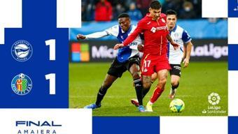 Deportivo Alaves - Getafe: 1-1