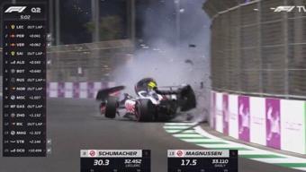 Mick Schumacherden kaza açıklaması