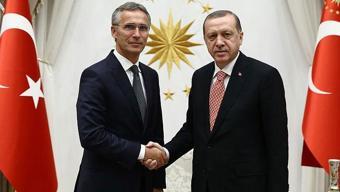 Son dakika... Cumhurbaşkanı Erdoğan, Stoltenberg ile görüştü