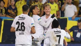 Beşiktaş 5 gollü düellodan galip çıktı