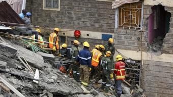 Kenya’da 6 katlı bina çöktü: 6 ölü