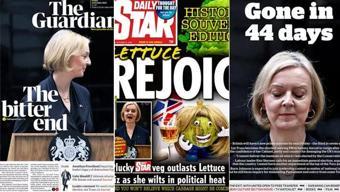 Liz Trussın istifası İngiliz basınında: Ülkenin en kötü başbakanı