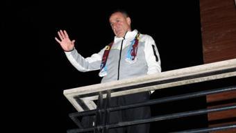 Trabzonspor taraftarı Abdullah Avcının evine gitti