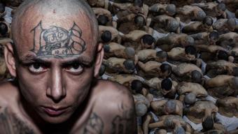 El Salvador’dan yeni görüntüler: Yüzlerce mahkum daha mega hapishaneye nakledildi