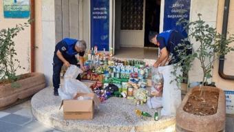 Şanlıurfada, tarihi geçmiş gıda ürünleri ele geçti
