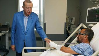 Cumhurbaşkanı Erdoğan, Sabancı çiftini ziyaret etti