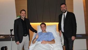 Beşiktaşlı Hadziahmetovic ameliyat oldu