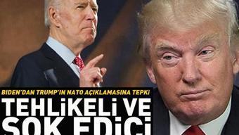 Biden’dan Trump’ın NATO açıklamasına tepki