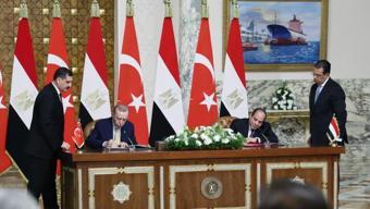 Türkiye ve Mısır arasında ortak bildiri imzalandı: Birçok alanda iş birliği yapılacak